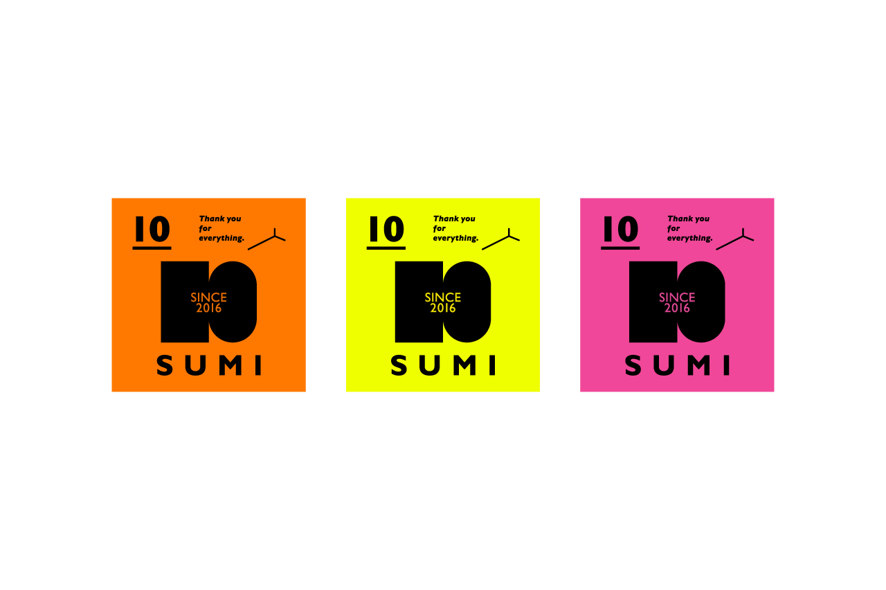 SUMI 10thノベルティ